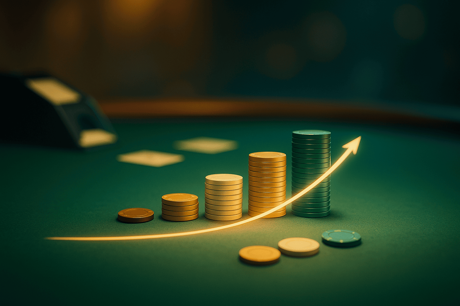 プラス EV を表す長期グラフ