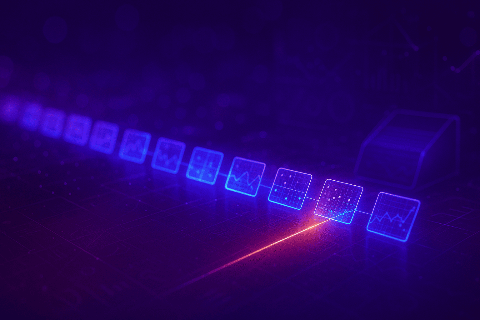 デッキペネトレーションを示すブラックジャックシュー