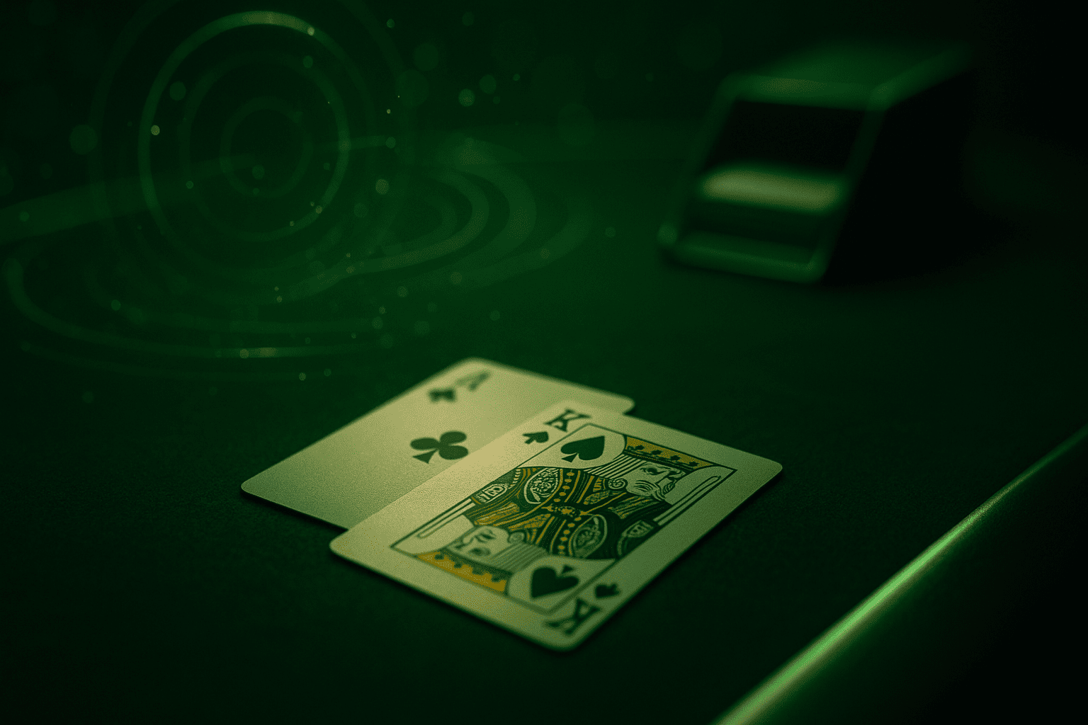 ブラックジャックテーブルで使われる Uston APC システム